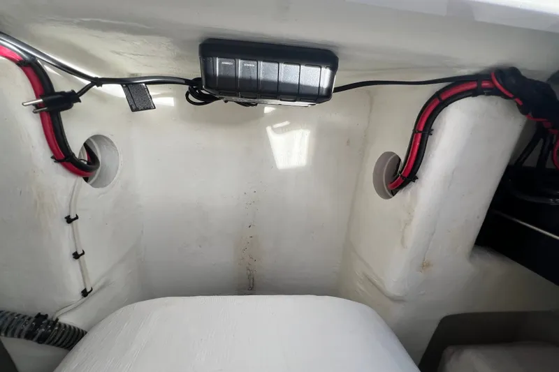 Slide: The Image of Interior view of Vtech 18 (2025) showing wiring and components. - 70