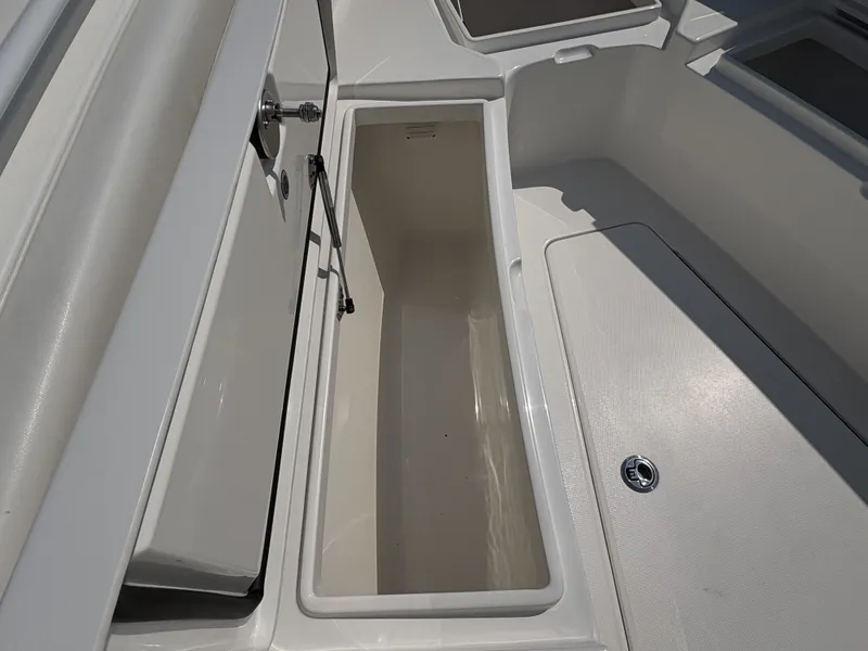 Slide: The Image of 2025 Regulator 25 featuring spacious storage and a clean, modern design. - 43