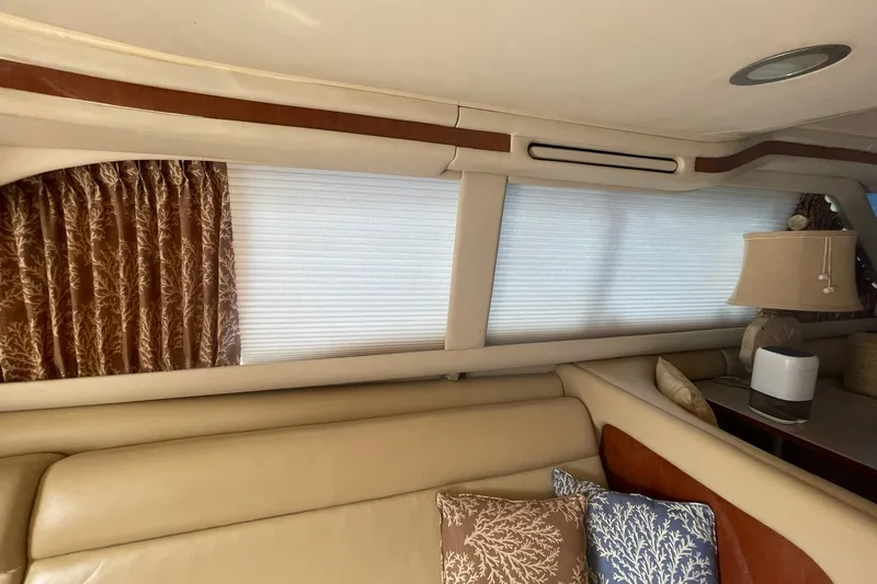 Slide: The Image of 2003 SEA RAY 480 SEDAN BRIDGE NEW BLINDS & WINDOW COVERINGS - 8