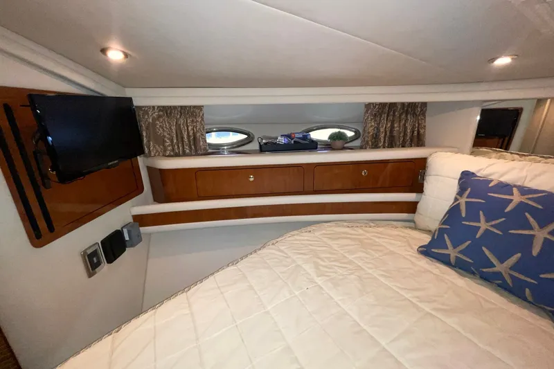 Slide: The Image of MASTER STATEROOM TO PORT W/UPDATED SMART TV - 13