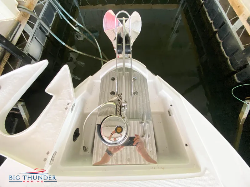 Slide: The Image of 2023 Monterey 298SS boat anchor system at Big Thunder Marine. - 37
