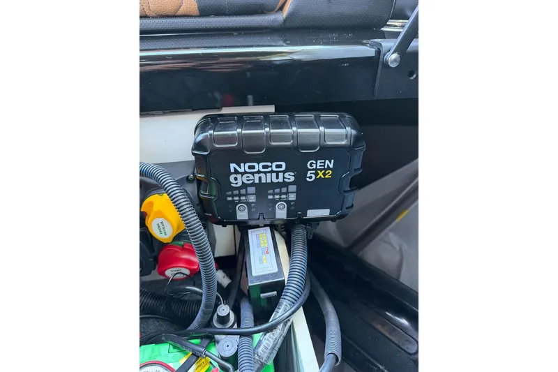 Slide: The Image of NOCO Genius GEN 5X2 battery charger in Yamaha 255, 2026 model. - 13