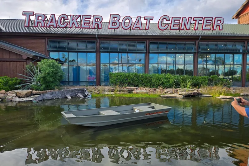 The Image of 2027 Tracker Grizzly 15 Jon boat displayed at Tracker Boat Center. - 0