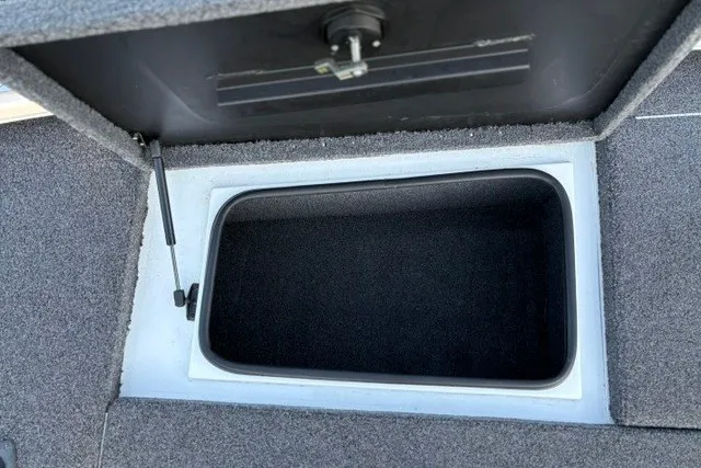 Slide: The Image of Storage compartment of 2022 Vexus AVX2080 boat, open and empty. - 44