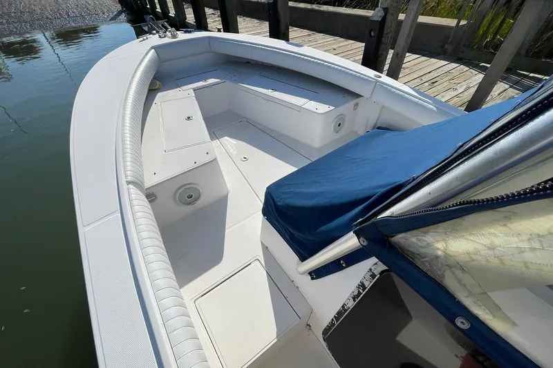 Slide: The Image of BOW VIEW LOOKING FORWRAD TO THE FORWARD SEATING WITH STORAGE BENEATH - 9