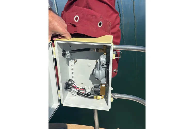 Slide: The Image of Propane system controls kept under cover - 26