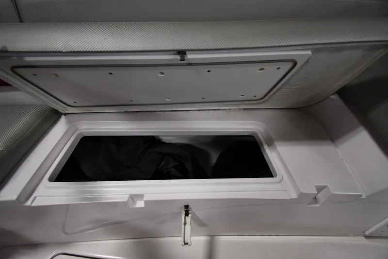 Slide: The Image of Open storage compartment on a 2009 Donzi 38 ZFX Open boat. - 36