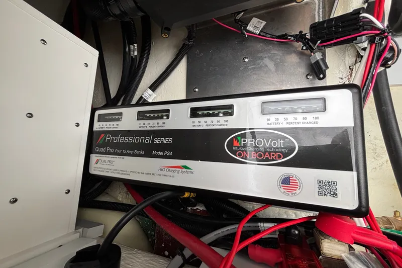 Slide: The Image of Professional Series battery charger in Ranger 2660 Bay, 2027 model, with ProVolt technology. - 34