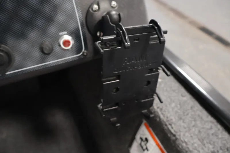 Slide: The Image of 2024 Tracker Bass Tracker Classic XL dashboard with RAM mount bracket. - 27