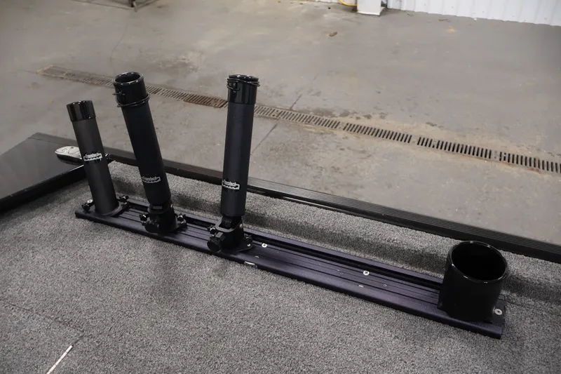 Slide: The Image of Rod holders on 2024 Tracker Bass Tracker Classic XL boat deck. - 35