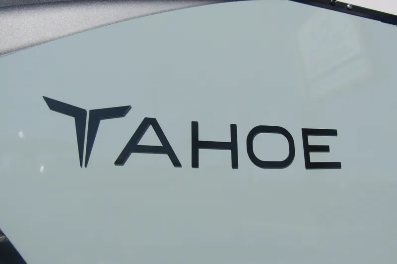 Slide: The Image of Logo of Tahoe Pontoon LTZ Quad Lounger Shift 23, 2026 model. - 7