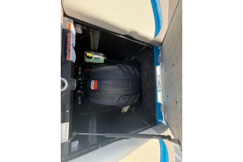 Slide: The Image of 2016 Supra SG 400-550 engine compartment with visible components and branding. - 13