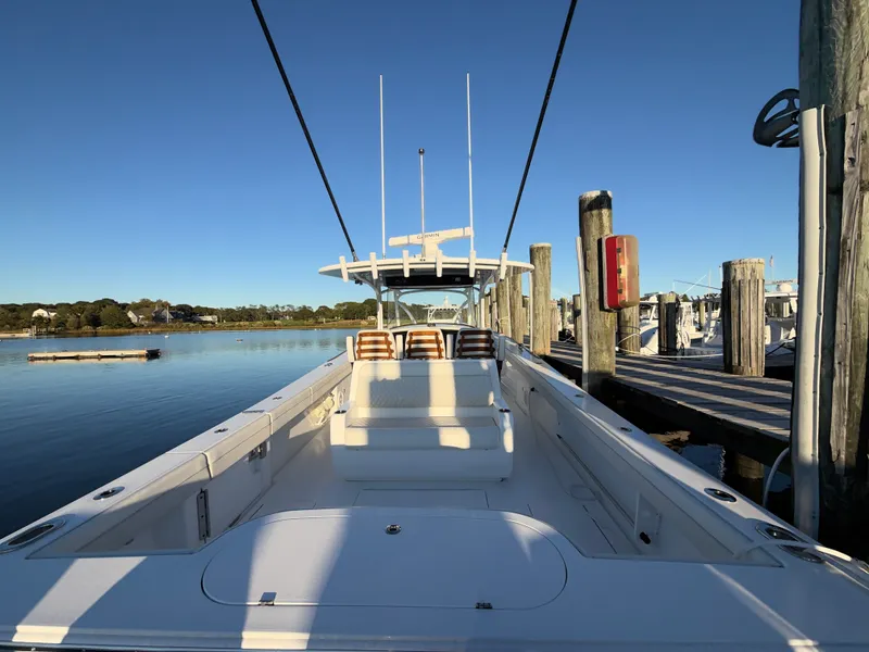 Slide: The Image of 2026 Valhalla V-41 at a calm dock with a clear view. - 25
