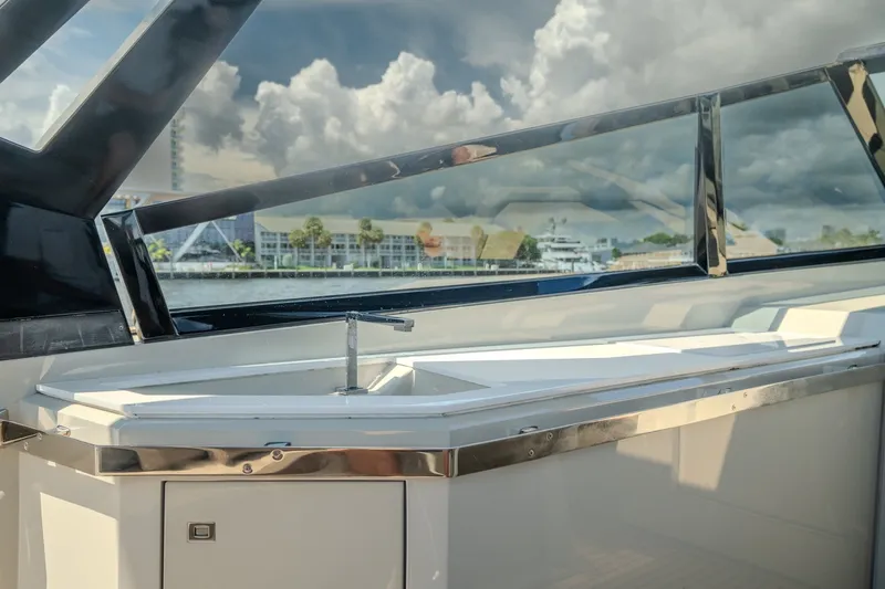 Slide: The Image of Luxury Evo Yachts R4 WA 2023 model with sleek design and modern amenities. - 53