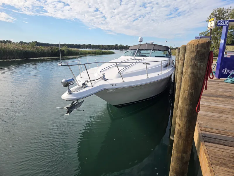 Slide: The Image of Sea Ray 420 Sundancer 1991 - 1