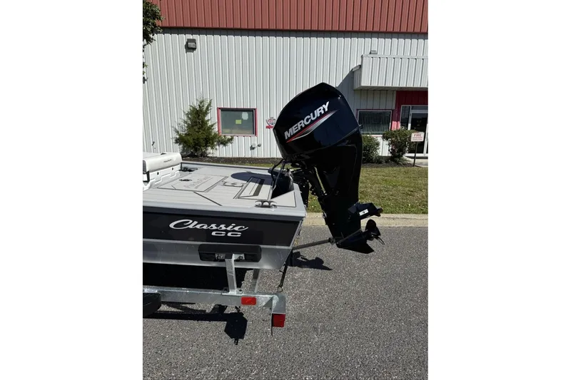 Slide: The Image of 2027 Tracker Bass Tracker Classic CC boat with Mercury outboard motor. - 20