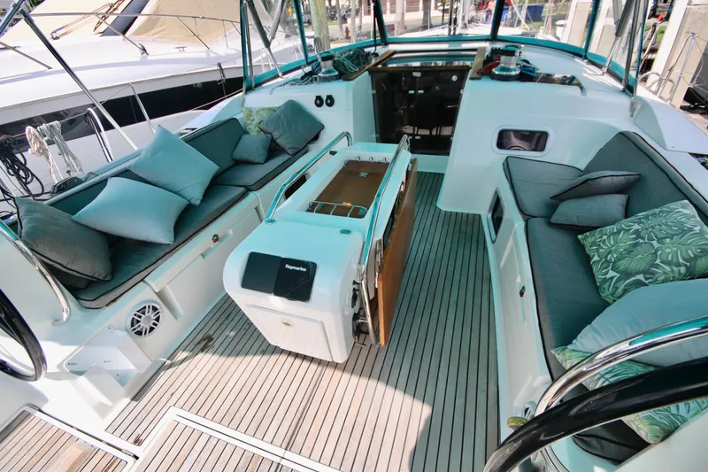 Slide: The Image of View of cockpit from Starboard helm - 15