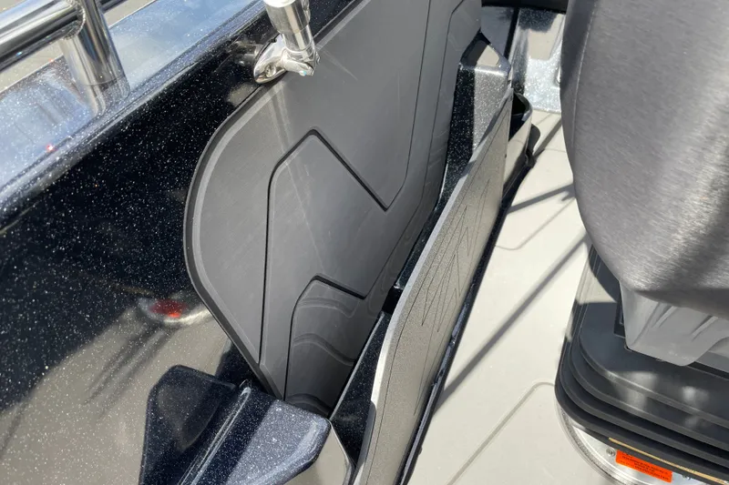 Slide: The Image of 2027 Nitro ZV19 Sport boat interior detail with sleek design and modern features. - 20