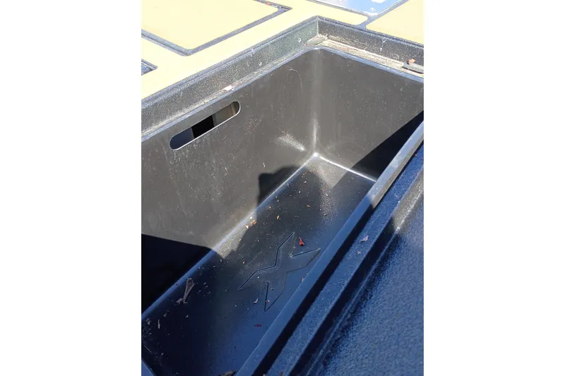 Slide: The Image of Storage compartment of 2026 EXPRESS BOAT EXPRESS H18C, featuring a clean, spacious interior. - 14