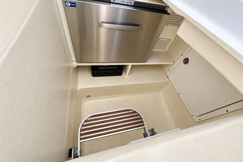 Slide: The Image of Vitrifrigo Drawer Freezer in compartment under helm area - 31
