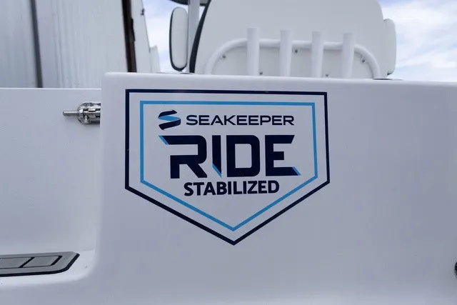 Slide: The Image of A boat with a Seakeeper Ride Stabilized sticker on the side. - 21