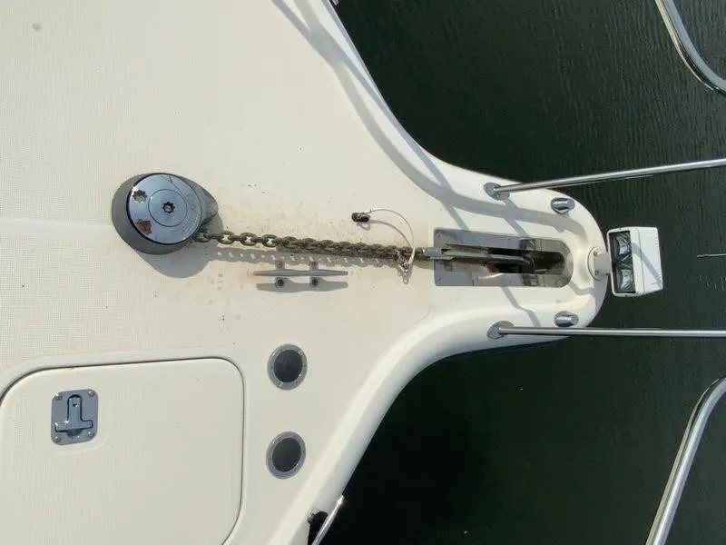 Slide: The Image of Deck view of Tiara Yachts 3500 Open, 2002 model. - 36