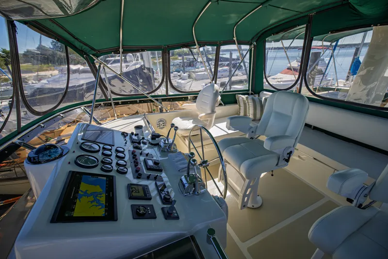 Slide: The Image of 1999 Ocean Alexander 426 Classicco Sedan - 56