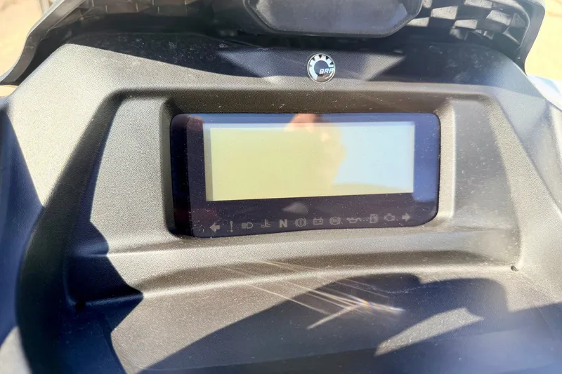 Slide: The Image of 2024 Seadoo GTR-X 300 & WAKE 170 dashboard display in sunlight. - 22