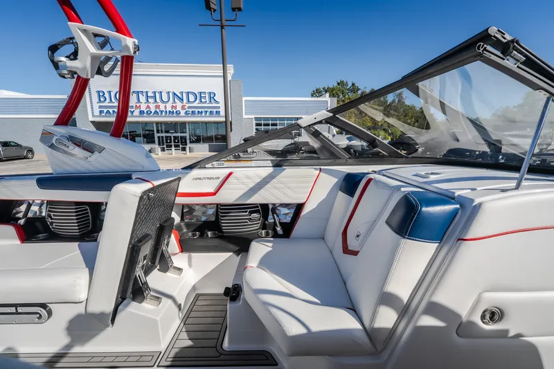 Slide: The Image of 2016 Nautique Super Air Nautique G23 interior at Big Thunder Marine dealership. - 17