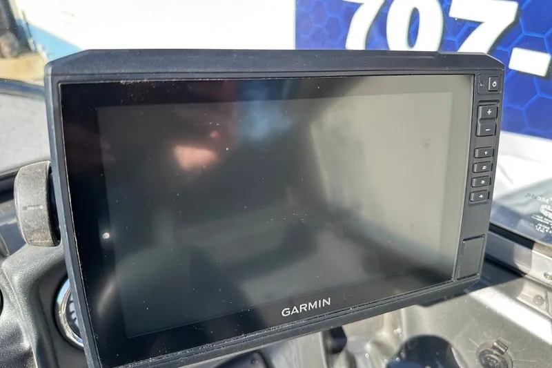 Slide: The Image of Garmin display on 2020 Tracker Pro Guide V-175 Combo boat dashboard. - 25