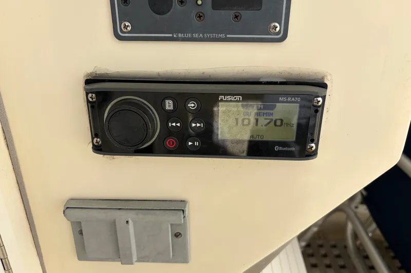 Slide: The Image of Fusion MS-RA70 marine stereo on 2017 Seaway Offshore by Eastern Boats Inc. - 24