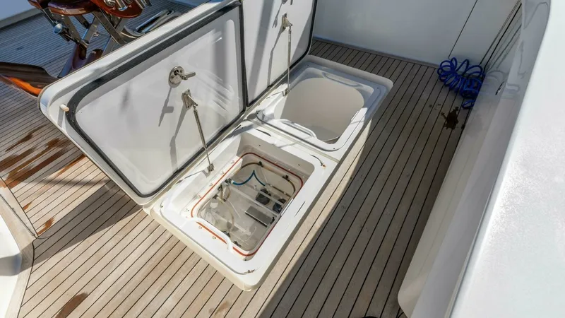 Slide: The Image of 2013 Viking 76 Convertible- REEL FIRE- Cockpit Storage - 69