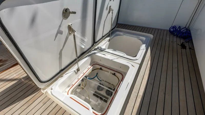 Slide: The Image of 2013 Viking 76 Convertible- REEL FIRE- Cockpit Storage - 71