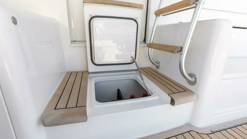 Slide: The Image of 2013 Viking 76 Convertible- REEL FIRE- Cockpit Storage - 78