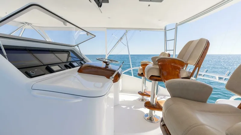 Slide: The Image of 2013 Viking 76 Convertible- REEL FIRE- Helm - 55