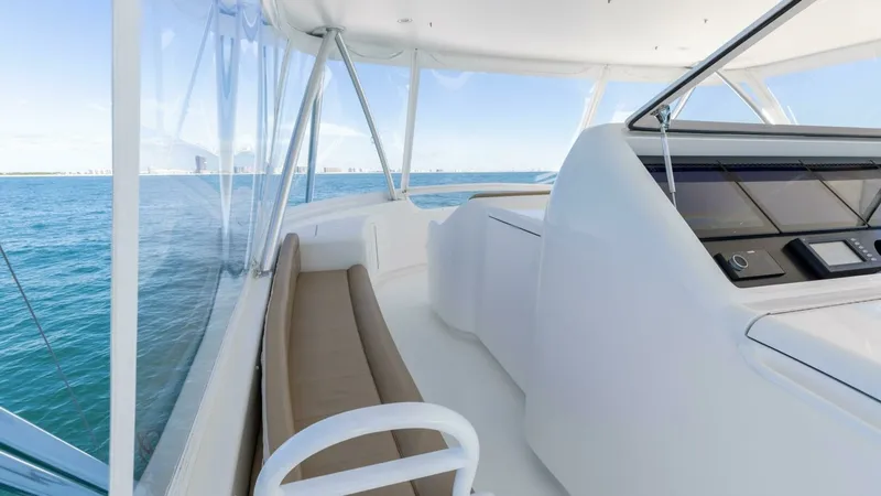 Slide: The Image of 2013 Viking 76 Convertible- REEL FIRE- Bridge Seating - 57