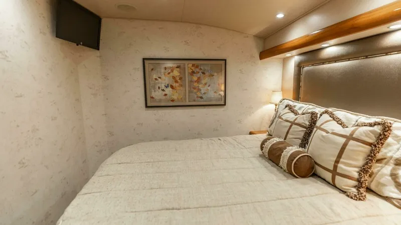 Slide: The Image of 2013 Viking 76 Convertible- REEL FIRE- Port VIP Stateroom - 39