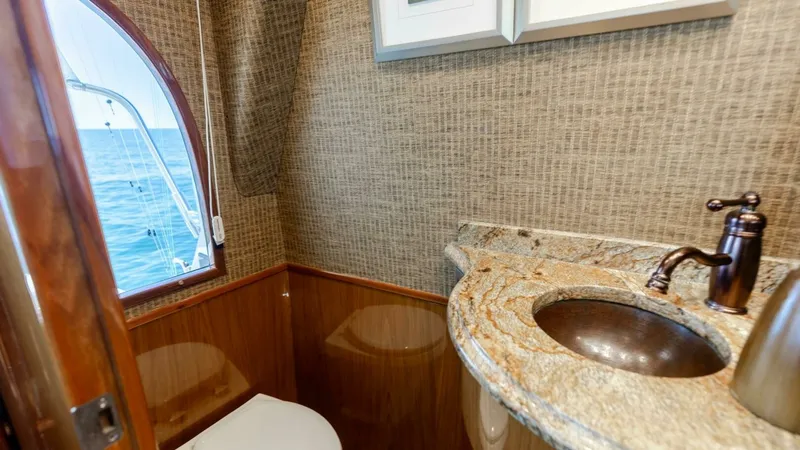Slide: The Image of 2013 Viking 76 Convertible- REEL FIRE- Day Head - 15