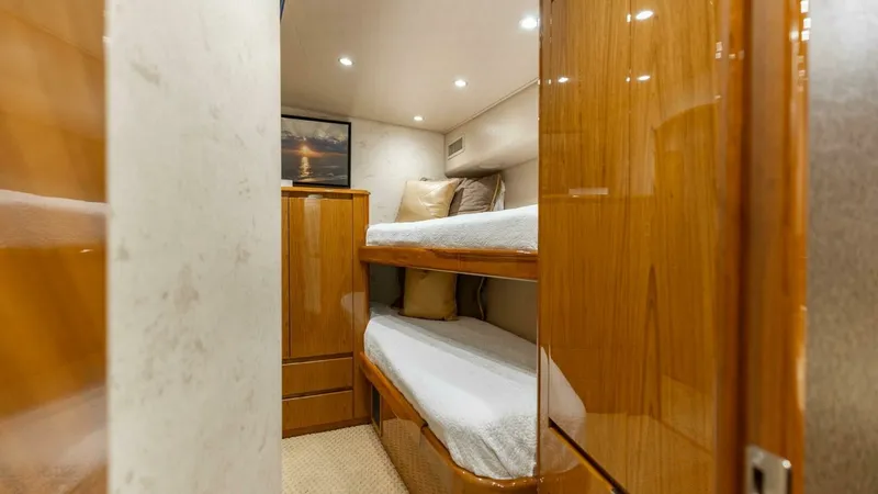 Slide: The Image of 2013 Viking 76 Convertible- REEL FIRE- Starboard Stateroom - 44