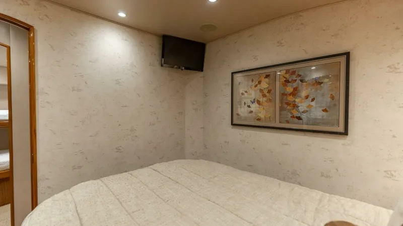Slide: The Image of 2013 Viking 76 Convertible- REEL FIRE- Port VIP Stateroom - 40