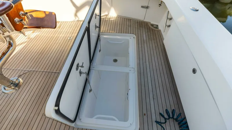 Slide: The Image of 2013 Viking 76 Convertible- REEL FIRE- Cockpit Storage - 73