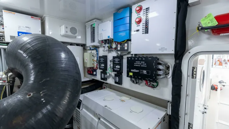 Slide: The Image of 2013 Viking 76 Convertible- REEL FIRE- Engine Room - 80
