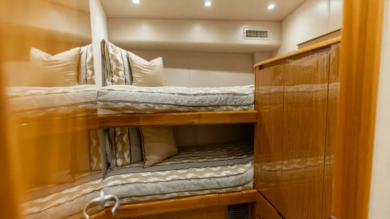 Slide: The Image of 2013 Viking 76 Convertible- REEL FIRE-Port Forward Stateroom - 50