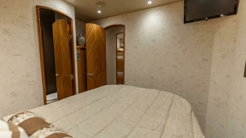 Slide: The Image of 2013 Viking 76 Convertible- REEL FIRE- Port VIP Stateroom - 41