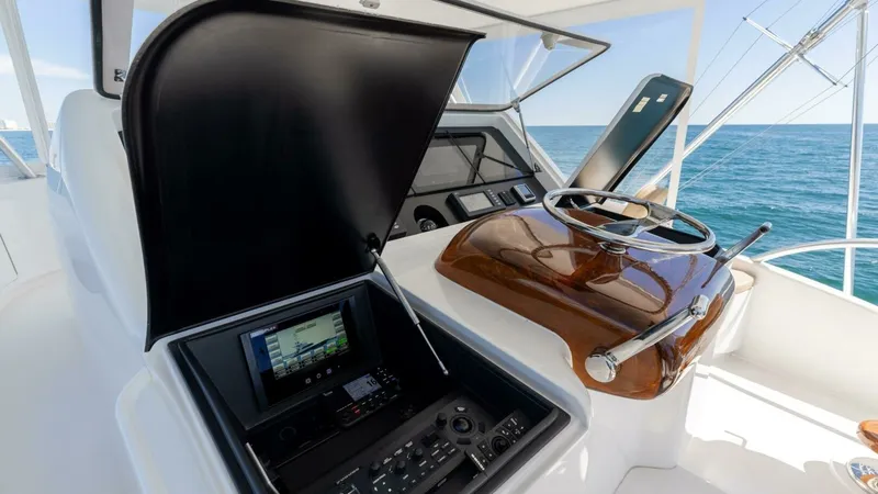 Slide: The Image of 2013 Viking 76 Convertible- REEL FIRE- Helm - 54