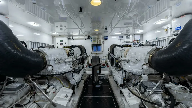 Slide: The Image of 2013 Viking 76 Convertible- REEL FIRE- Engine Room - 82