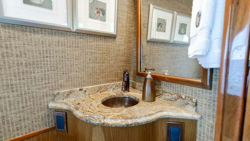 Slide: The Image of 2013 Viking 76 Convertible- REEL FIRE- Day Head - 16