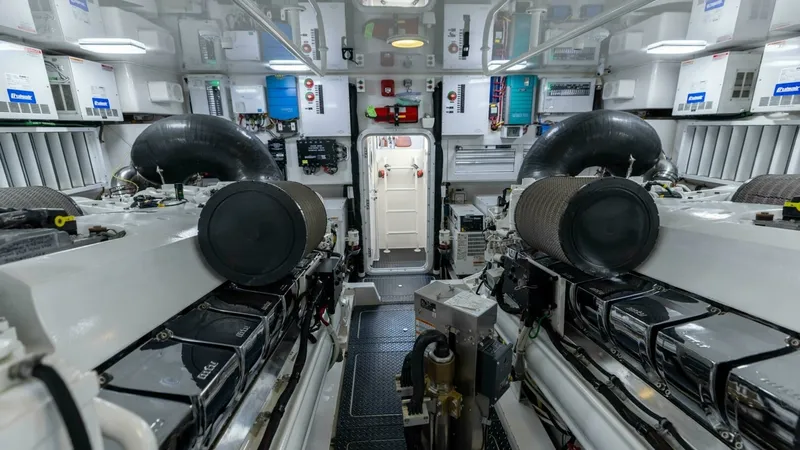 Slide: The Image of 2013 Viking 76 Convertible- REEL FIRE- Engine Room - 86