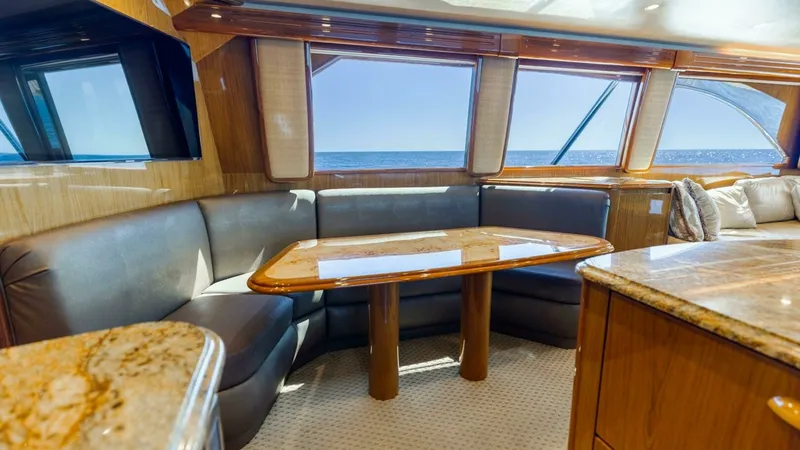 Slide: The Image of 2013 Viking 76 Convertible- REEL FIRE- Dinnette - 19