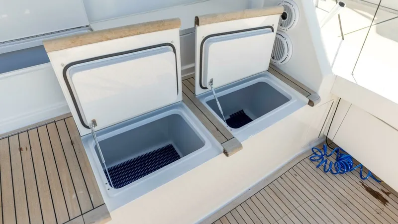 Slide: The Image of 2013 Viking 76 Convertible- REEL FIRE- Cockpit Storage - 74